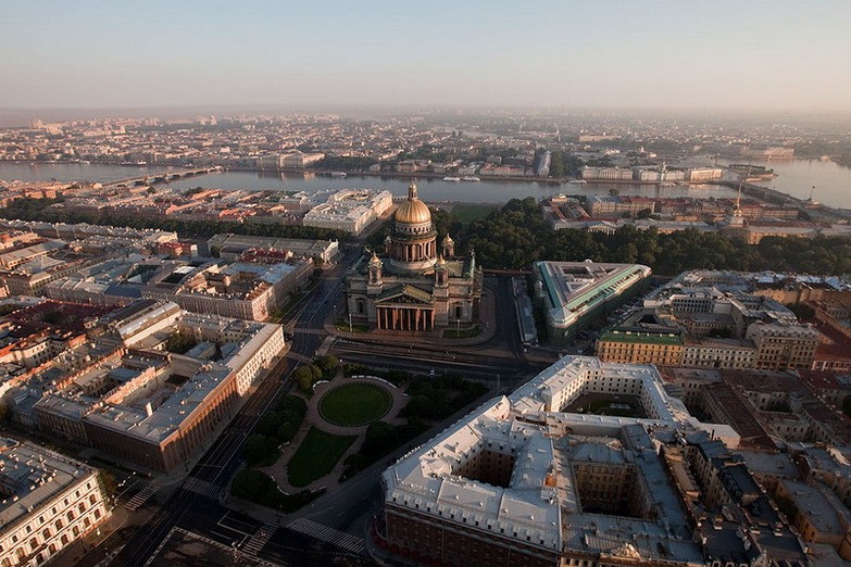 St. Petersburg panoramic view